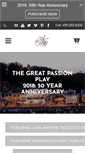 Mobile Screenshot of greatpassionplay.org